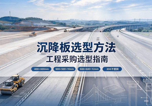 石鼓沉降板选择方法