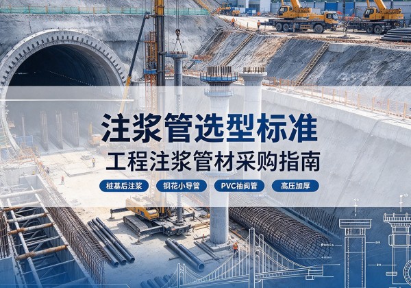 石鼓注浆管选型标准